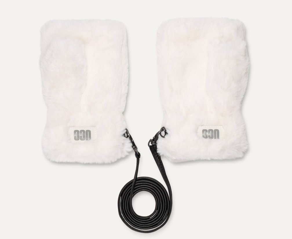 UGG® 公式【 フォー ファー フィンガーレス グローブ|Faux Fur